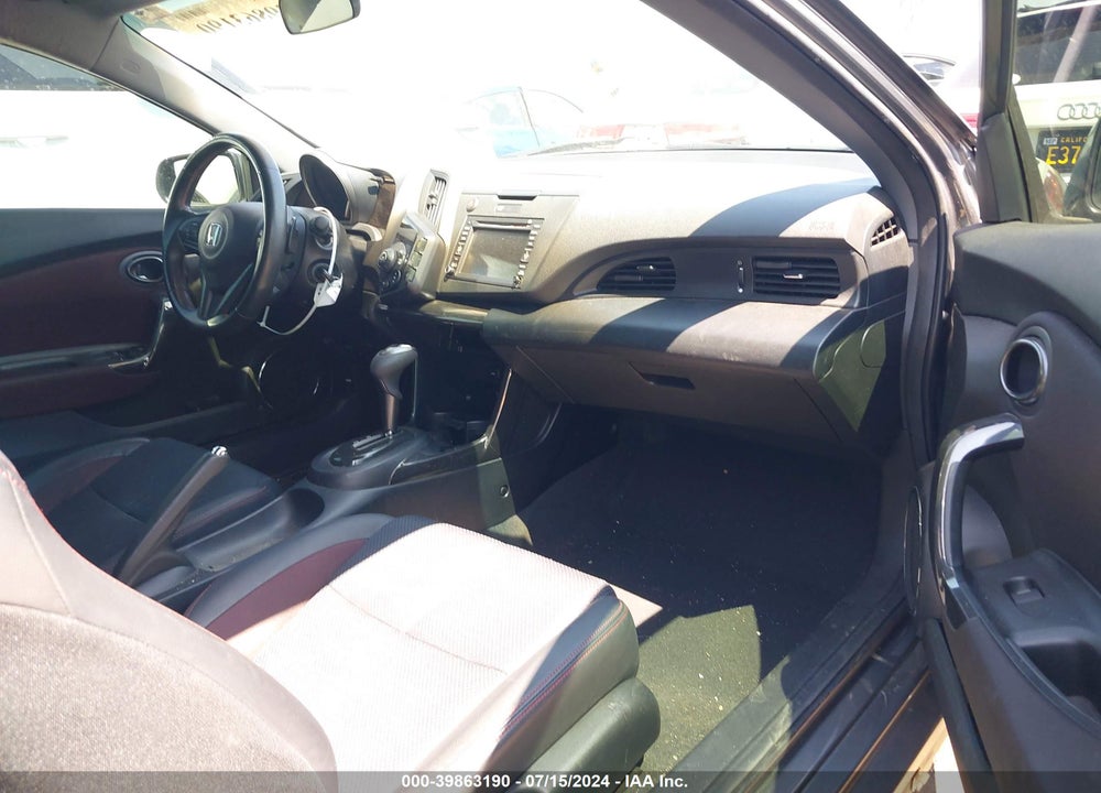 2013 HONDA CR-Z EX VIN: JHMZF1D6XDS001398