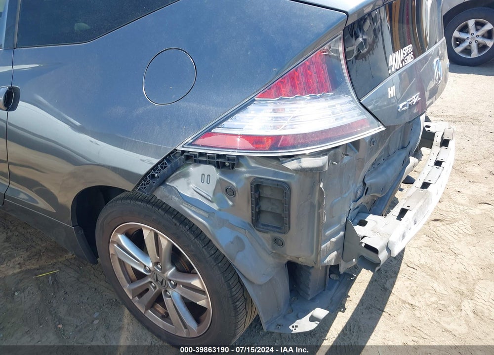 2013 HONDA CR-Z EX VIN: JHMZF1D6XDS001398