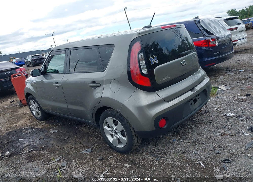 2017 KIA SOUL VIN: KNDJN2A2XH7496445