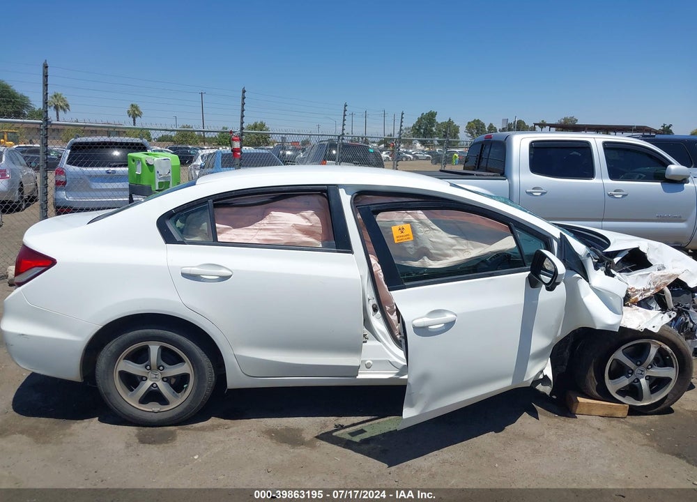 2015 HONDA CIVIC SE VIN: 19XFB2F77FE273442