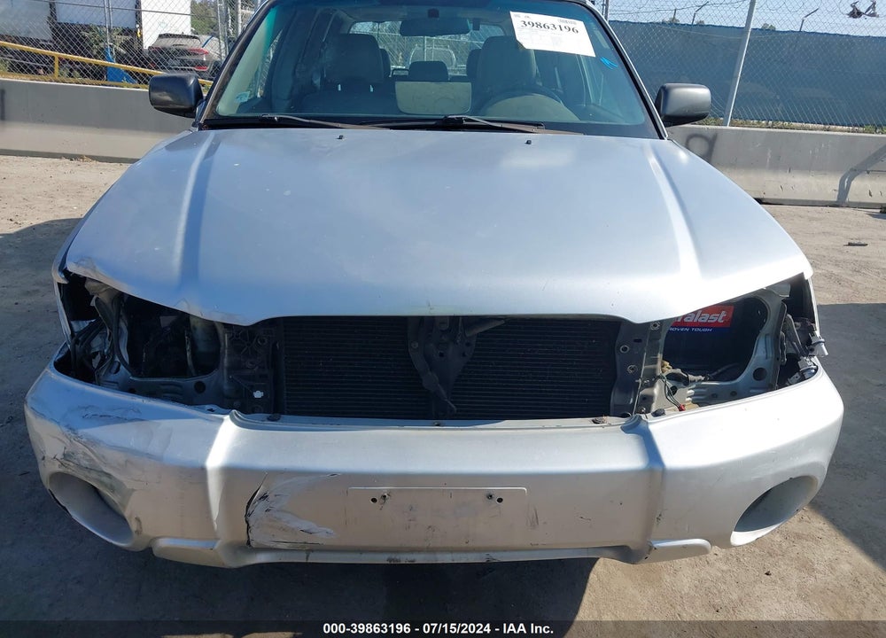 2003 SUBARU FORESTER XS VIN: JF1SG65643H770248