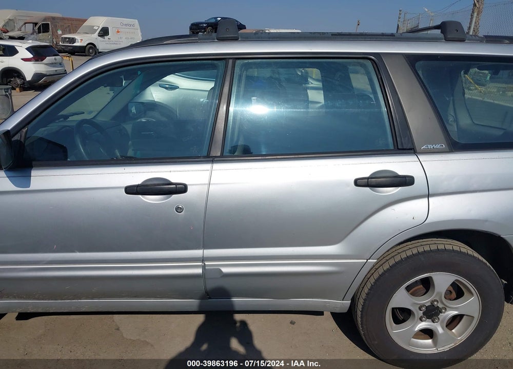 2003 SUBARU FORESTER XS VIN: JF1SG65643H770248