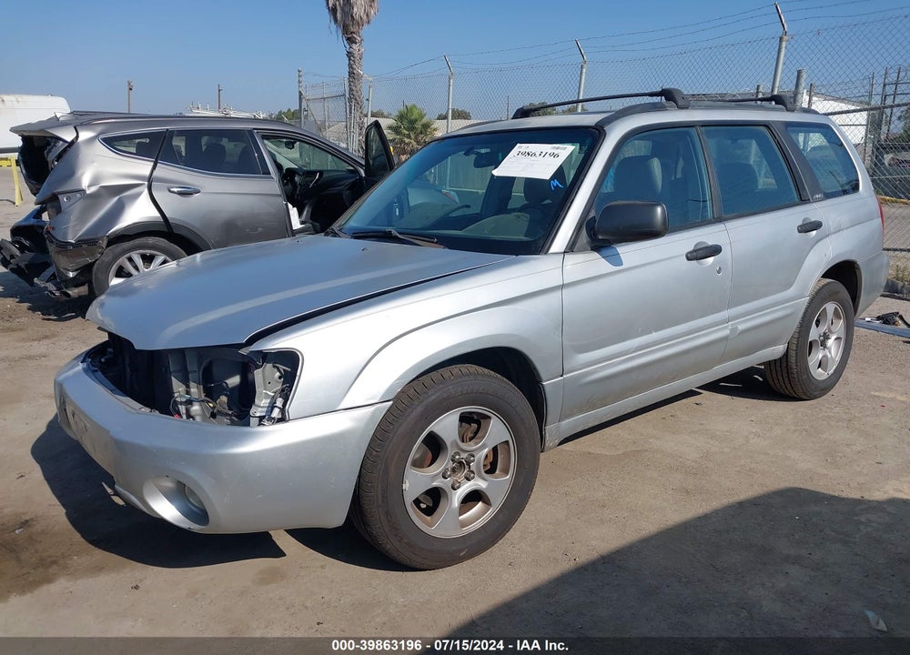 2003 SUBARU FORESTER XS VIN: JF1SG65643H770248