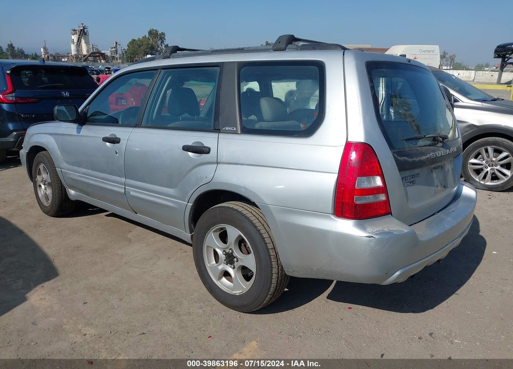 2003 SUBARU FORESTER XS VIN: JF1SG65643H770248