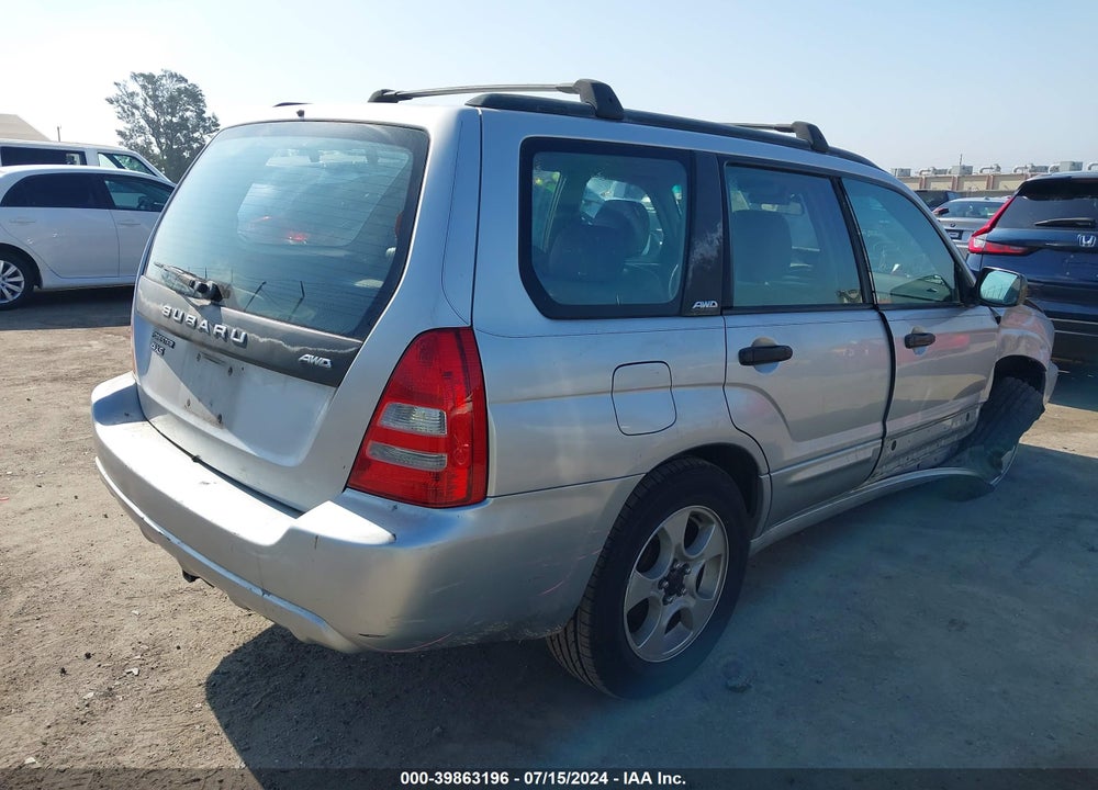 2003 SUBARU FORESTER XS VIN: JF1SG65643H770248