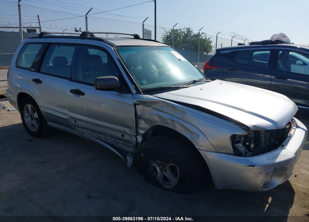 2003 SUBARU FORESTER XS VIN: JF1SG65643H770248