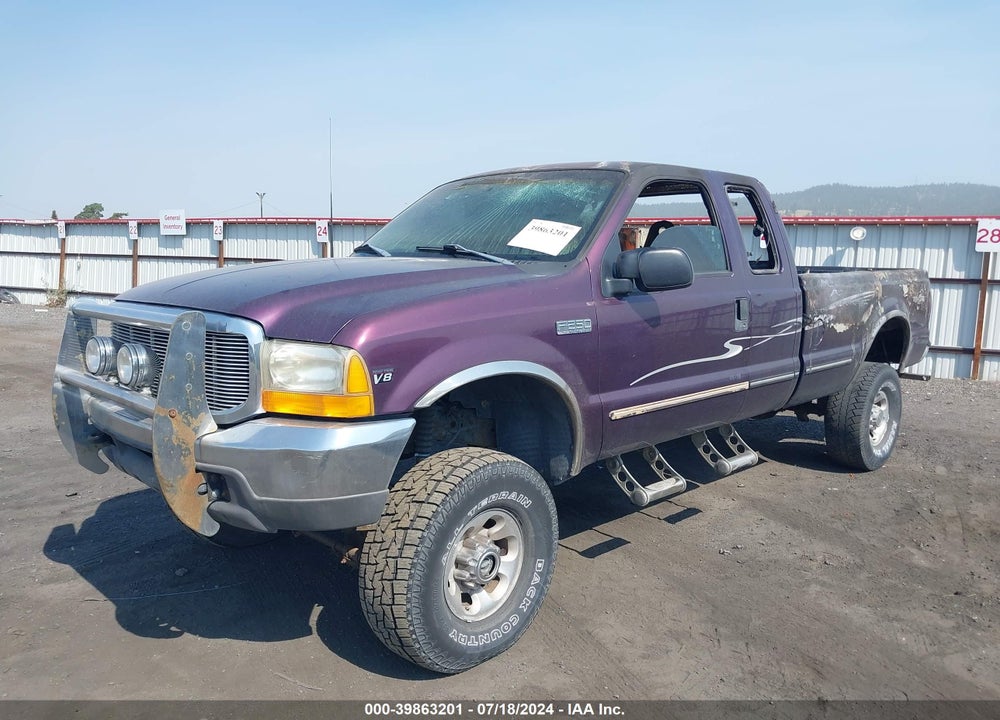 1999 FORD F-250 LARIAT/XL/XLT VIN: 1FTNX21F0XEA87301