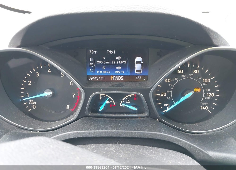 2017 FORD ESCAPE SE VIN: 1FMCU0GD7HUA75983