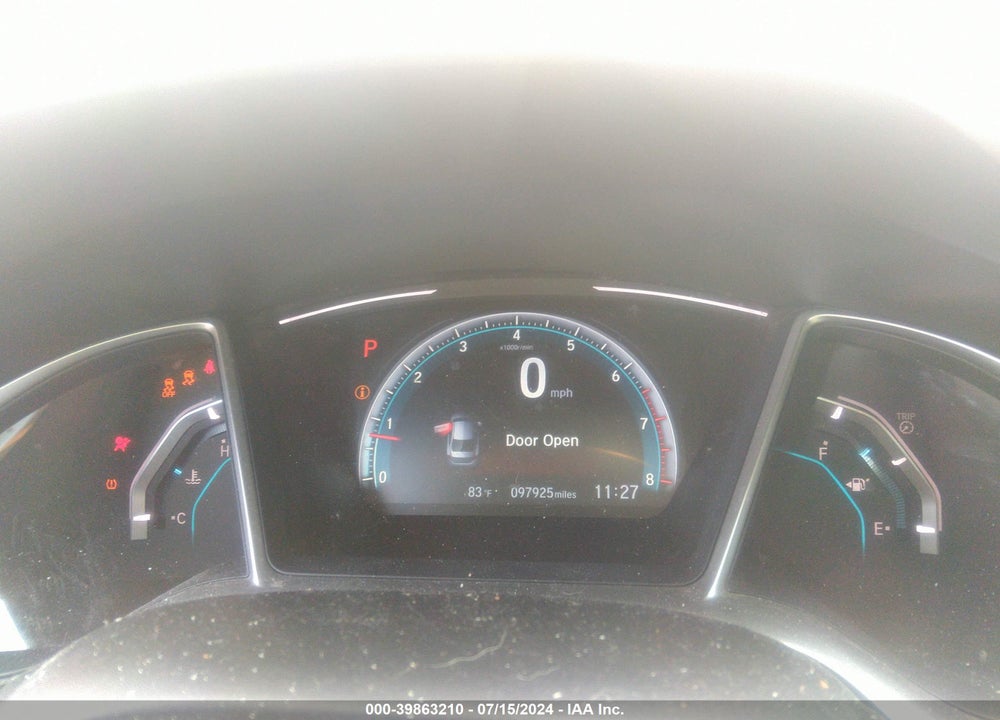 2018 HONDA CIVIC EX-T VIN: JHMFC1F30JX015999