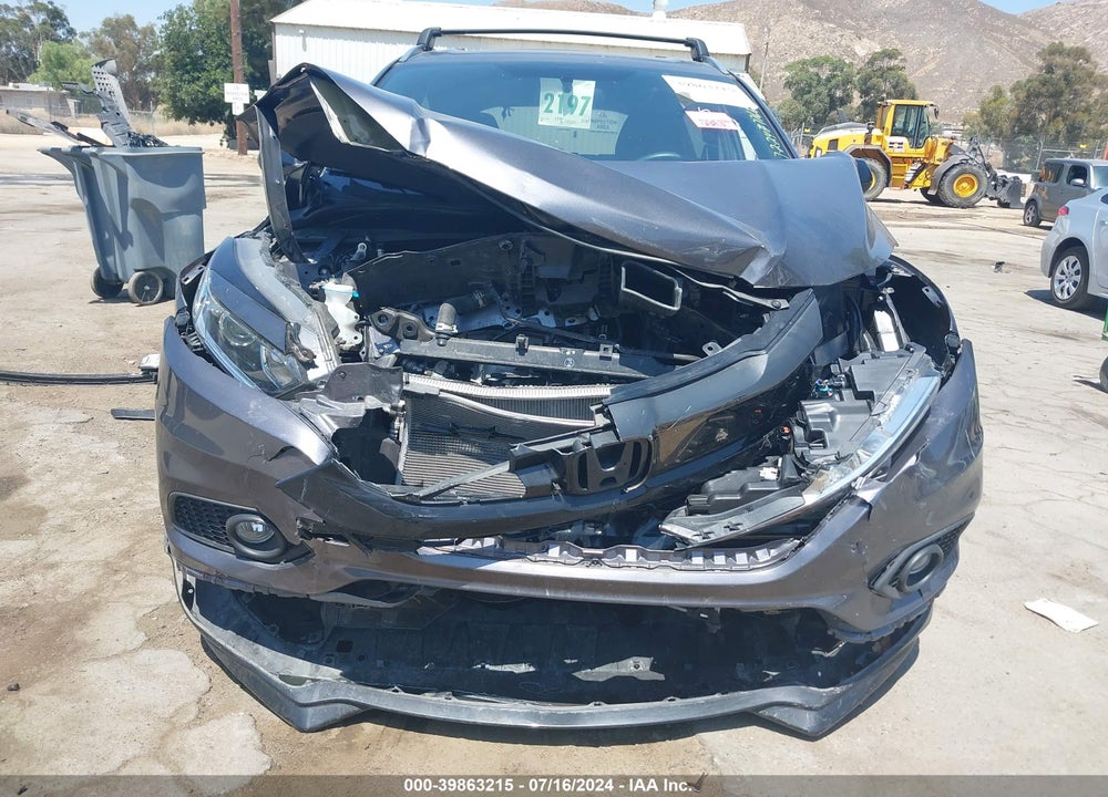 2022 HONDA HR-V 2WD SPORT VIN: 3CZRU5H14NM735424