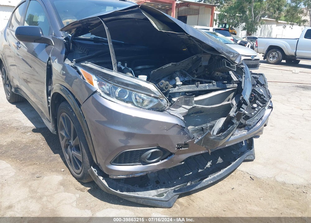 2022 HONDA HR-V 2WD SPORT VIN: 3CZRU5H14NM735424