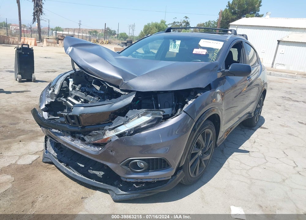 2022 HONDA HR-V 2WD SPORT VIN: 3CZRU5H14NM735424