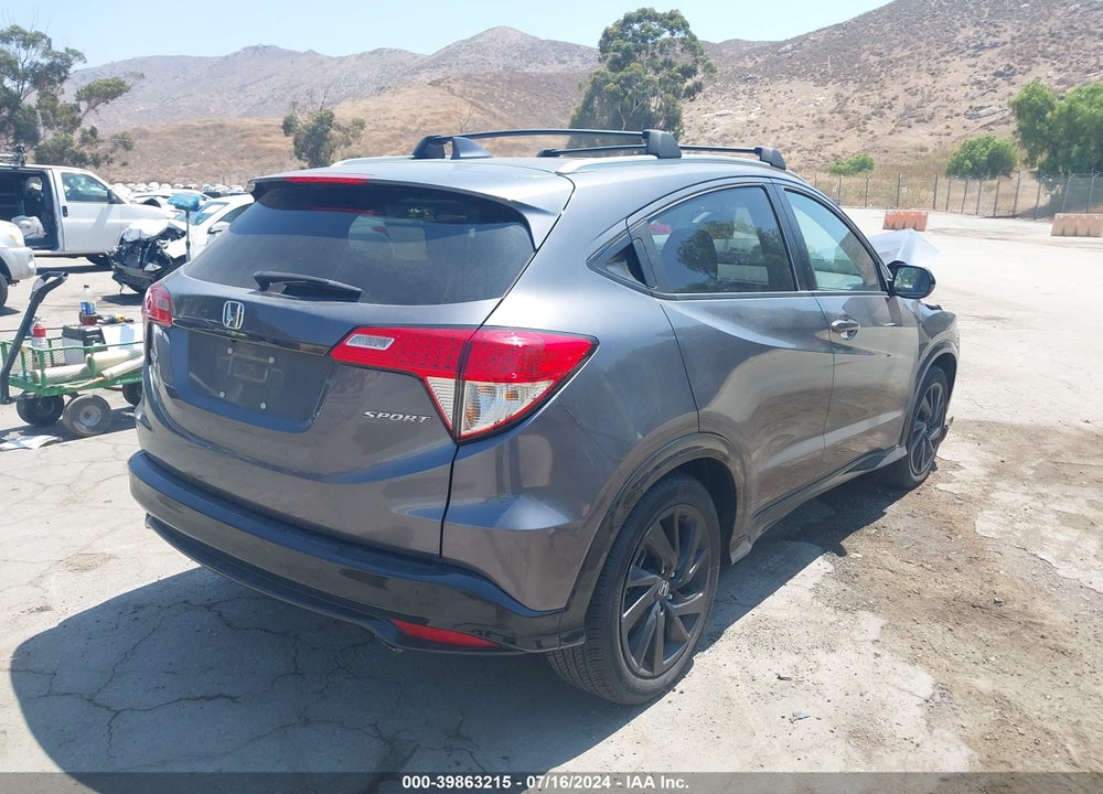 2022 HONDA HR-V 2WD SPORT VIN: 3CZRU5H14NM735424