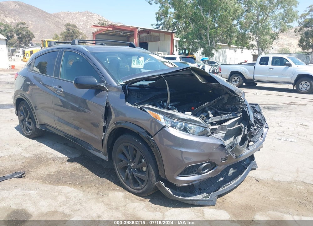 2022 HONDA HR-V 2WD SPORT VIN: 3CZRU5H14NM735424