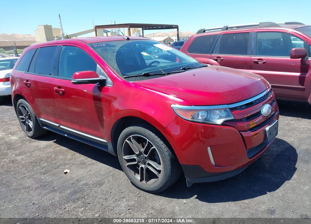2013 FORD EDGE SEL VIN: 2FMDK3J98DBB18016