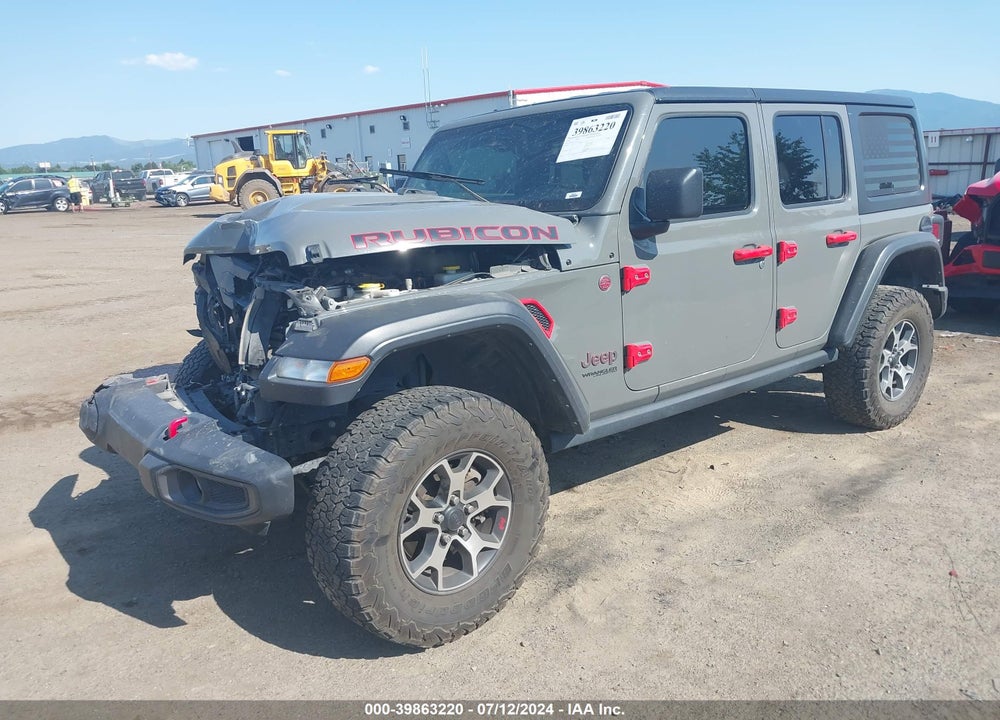 2020 JEEP WRANGLER UNLIMITED RUBICON 4X4 VIN: 1C4HJXFG7LW142473