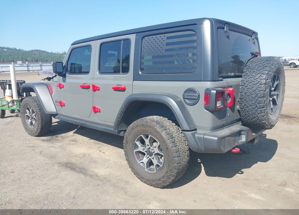 2020 JEEP WRANGLER UNLIMITED RUBICON 4X4 VIN: 1C4HJXFG7LW142473