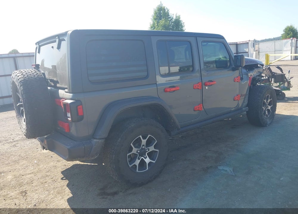 2020 JEEP WRANGLER UNLIMITED RUBICON 4X4 VIN: 1C4HJXFG7LW142473