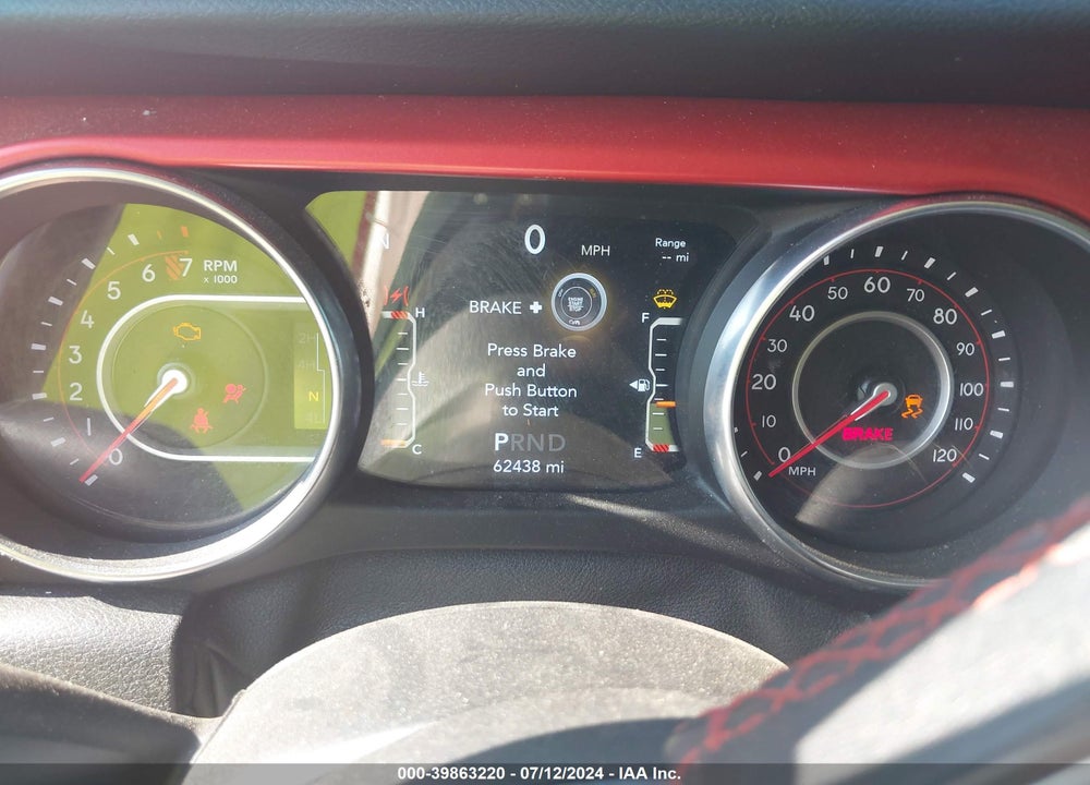 2020 JEEP WRANGLER UNLIMITED RUBICON 4X4 VIN: 1C4HJXFG7LW142473