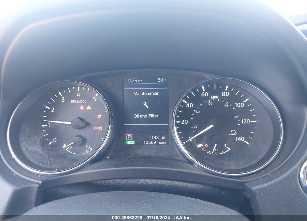 2019 NISSAN ROGUE SV VIN: 5N1AT2MV8KC810700