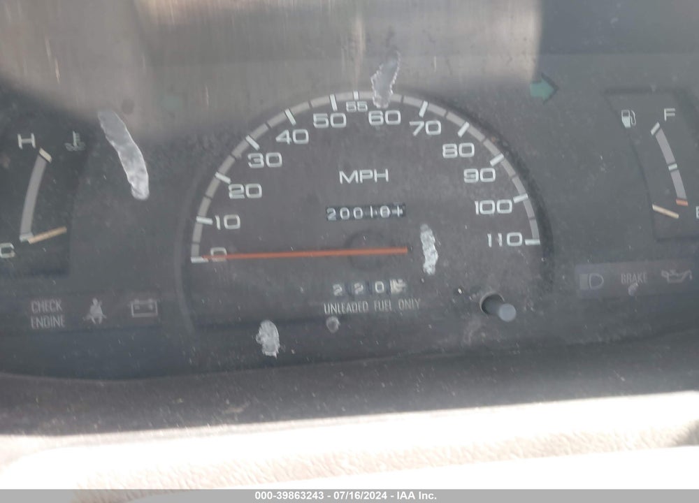 1994 ISUZU CONVENTIONAL SHORT BED VIN: JAACL11E9R7208040