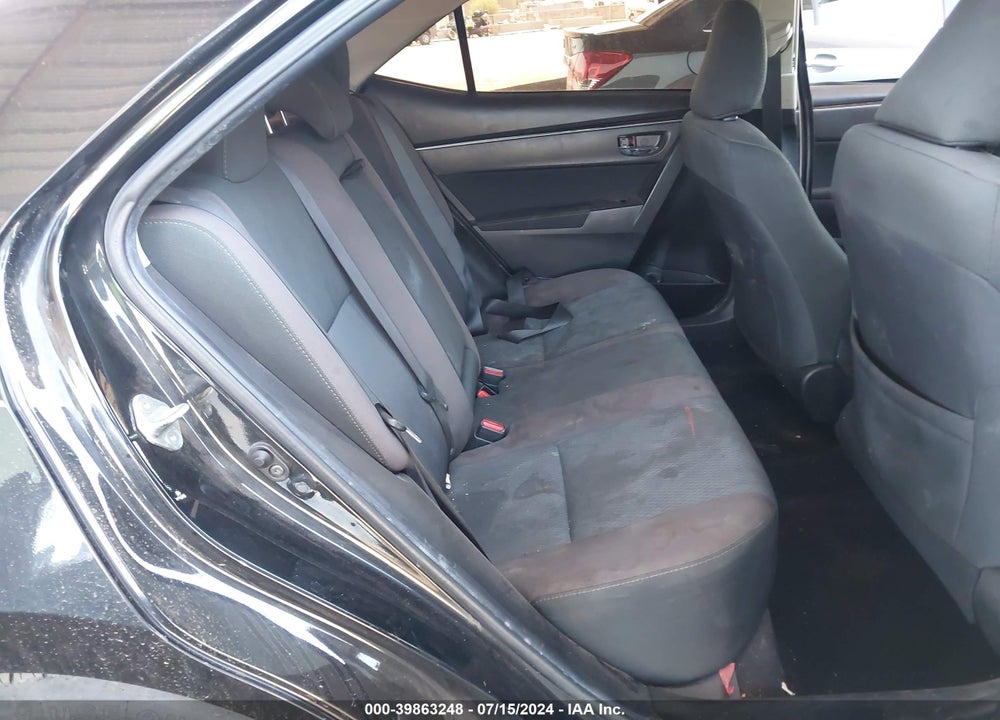 2018 TOYOTA COROLLA LE VIN: 2T1BURHE8JC034972