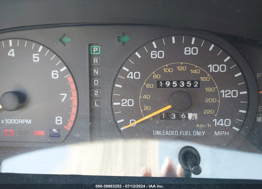 1996 TOYOTA CAMRY DX/LE/XLE VIN: JT2BG12KXT0343498