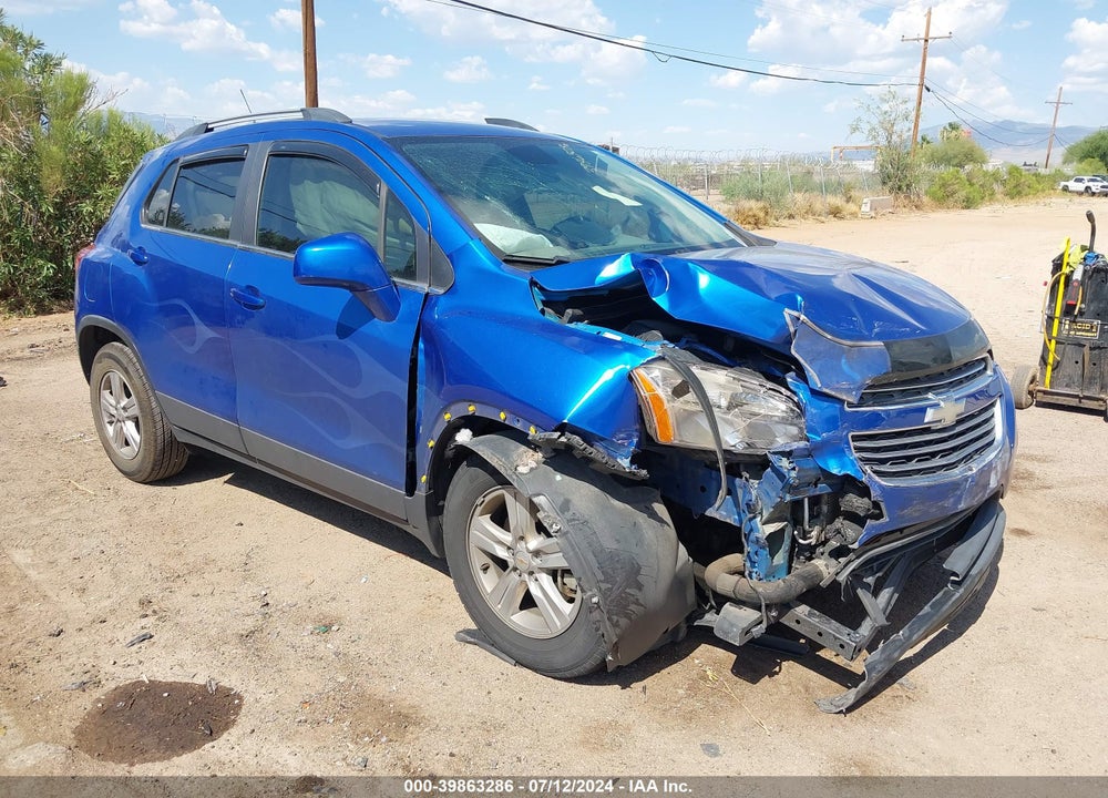 2015 CHEVROLET TRAX LT VIN: KL7CJLSB8FB116678