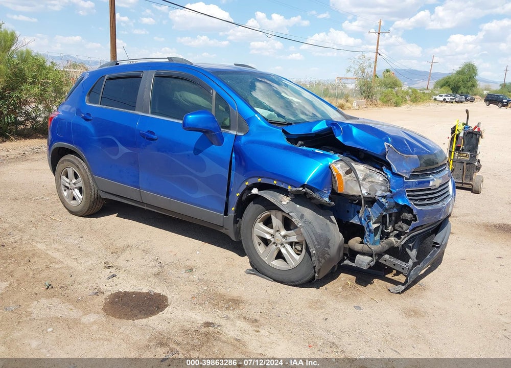 2015 CHEVROLET TRAX LT VIN: KL7CJLSB8FB116678
