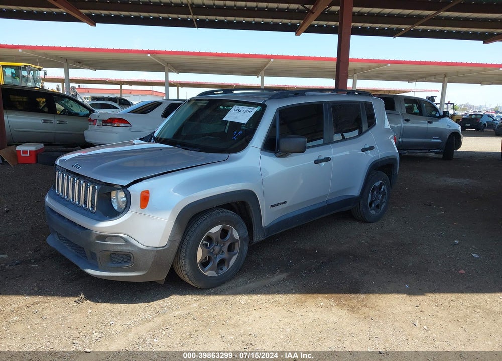 2015 JEEP RENEGADE SPORT VIN: ZACCJAAH0FPC03414