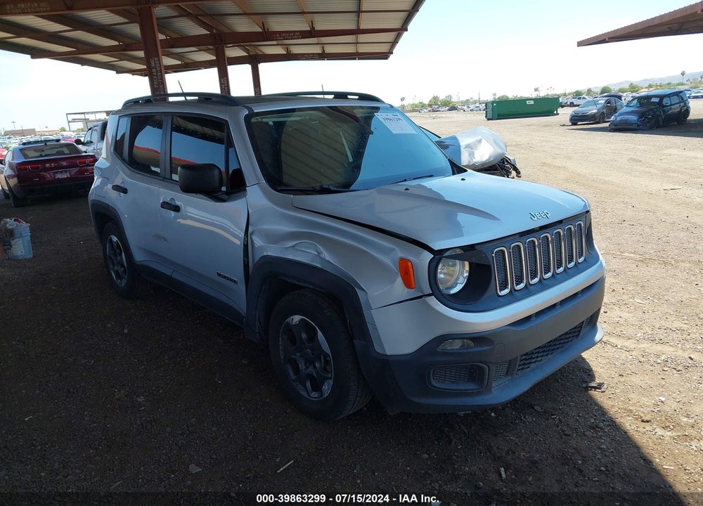 2015 JEEP RENEGADE SPORT VIN: ZACCJAAH0FPC03414