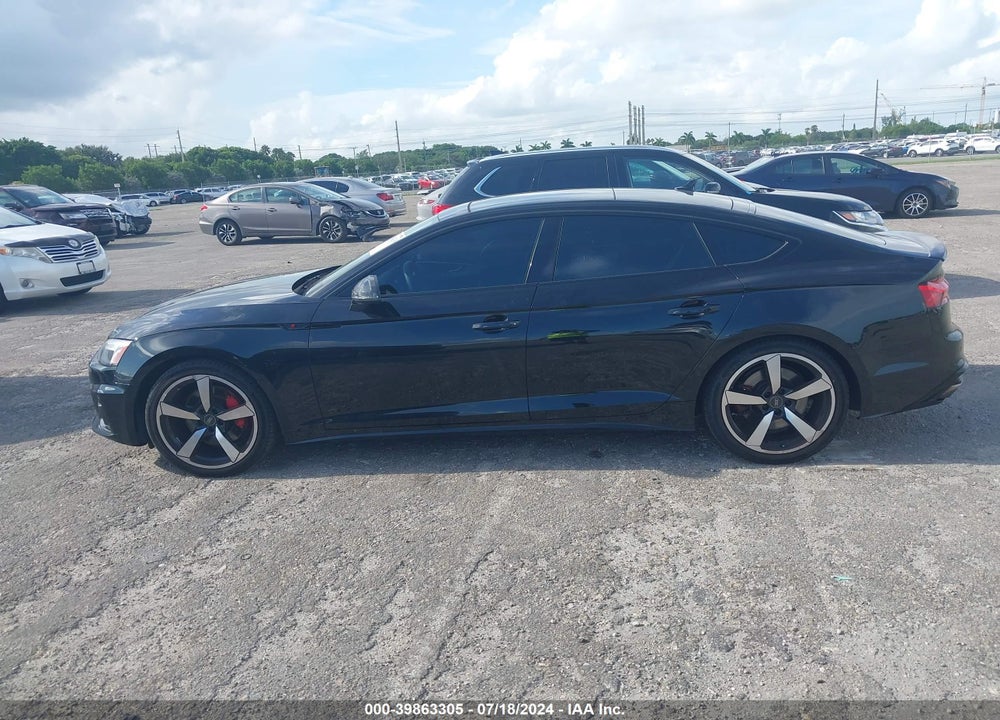 2023 AUDI A5 SPORTBACK PREMIUM PLUS 45 TFSI S LINE QUATTRO S TRONIC VIN: WAUFACF5XPA030832