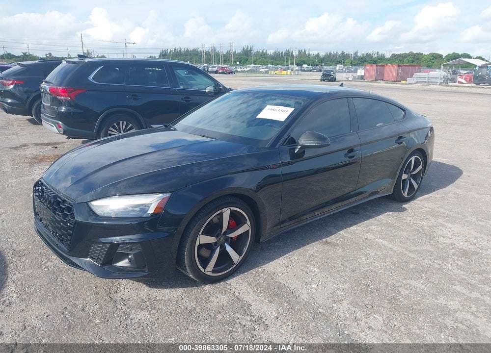 2023 AUDI A5 SPORTBACK PREMIUM PLUS 45 TFSI S LINE QUATTRO S TRONIC VIN: WAUFACF5XPA030832