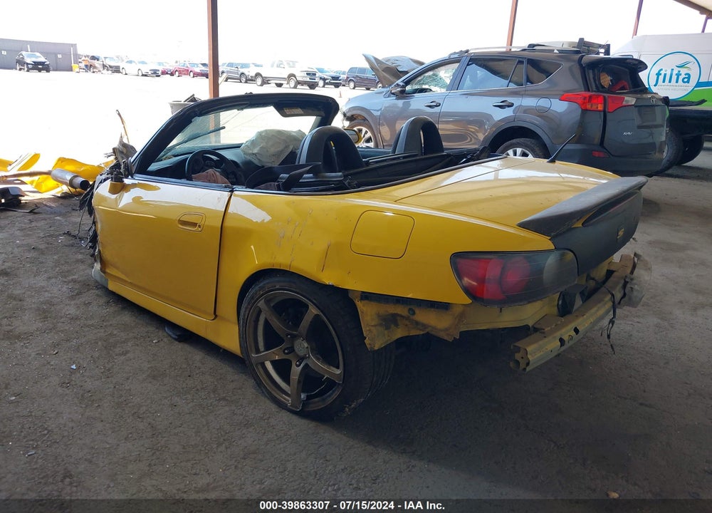 2001 HONDA S2000 VIN: JHMAP11491T005591