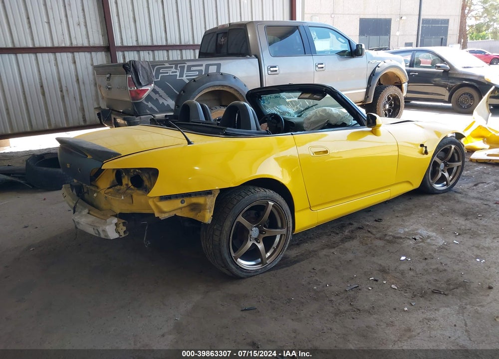 2001 HONDA S2000 VIN: JHMAP11491T005591