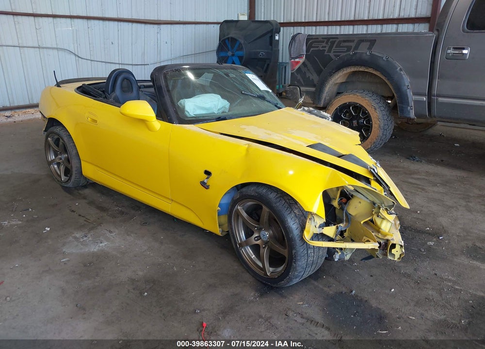 2001 HONDA S2000 VIN: JHMAP11491T005591
