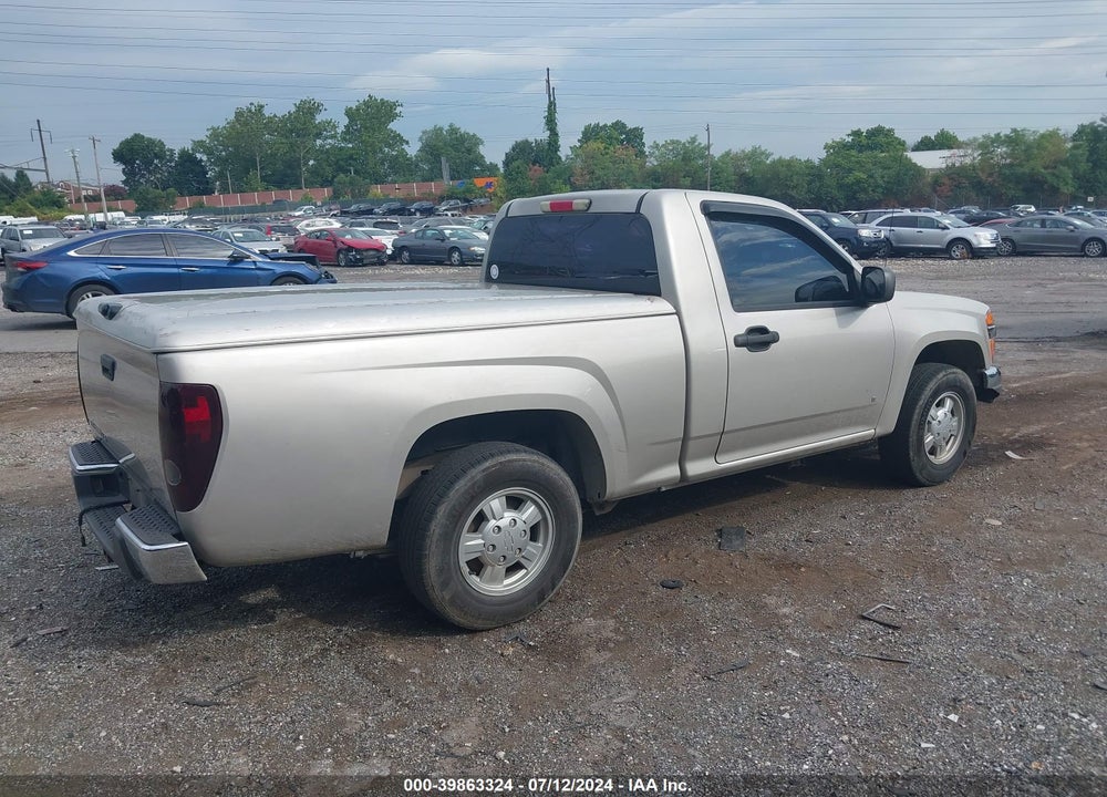 2006 CHEVROLET COLORADO WORK TRUCK VIN: 1GCCS148868196695
