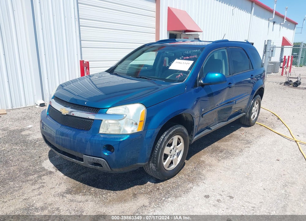 2007 CHEVROLET EQUINOX LT VIN: 2CNDL73F776080797