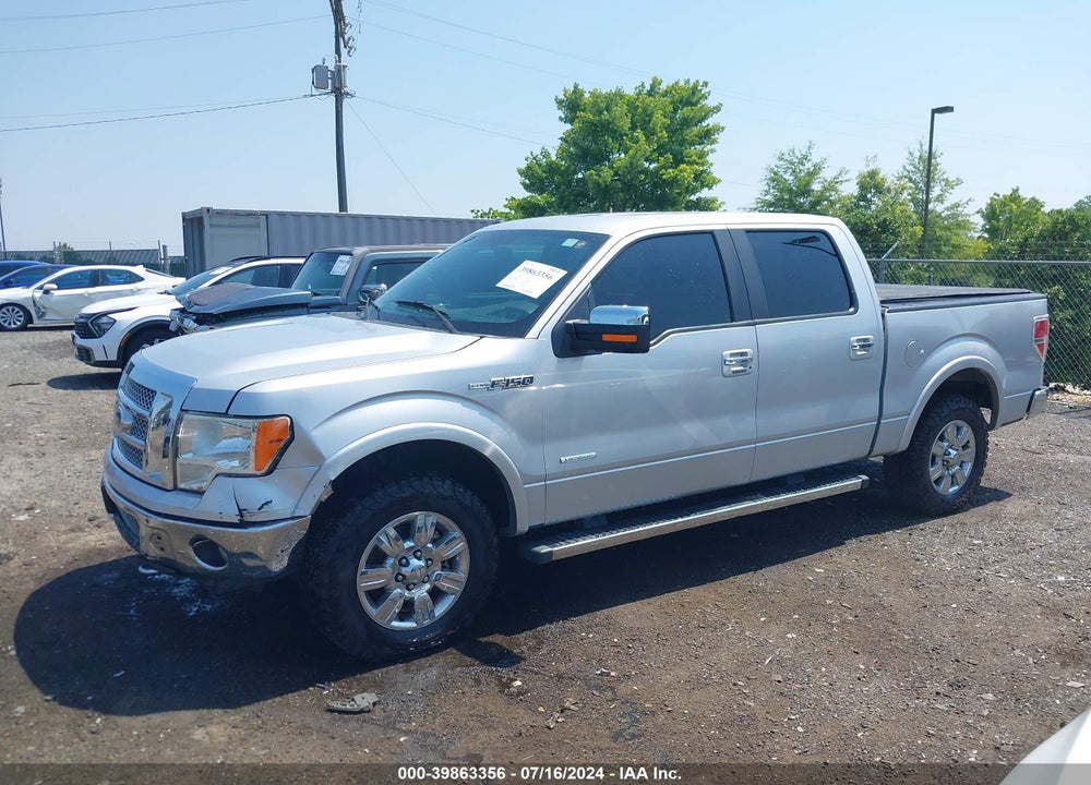 2011 FORD F-150 LARIAT VIN: 1FTFW1ET1BKE16924