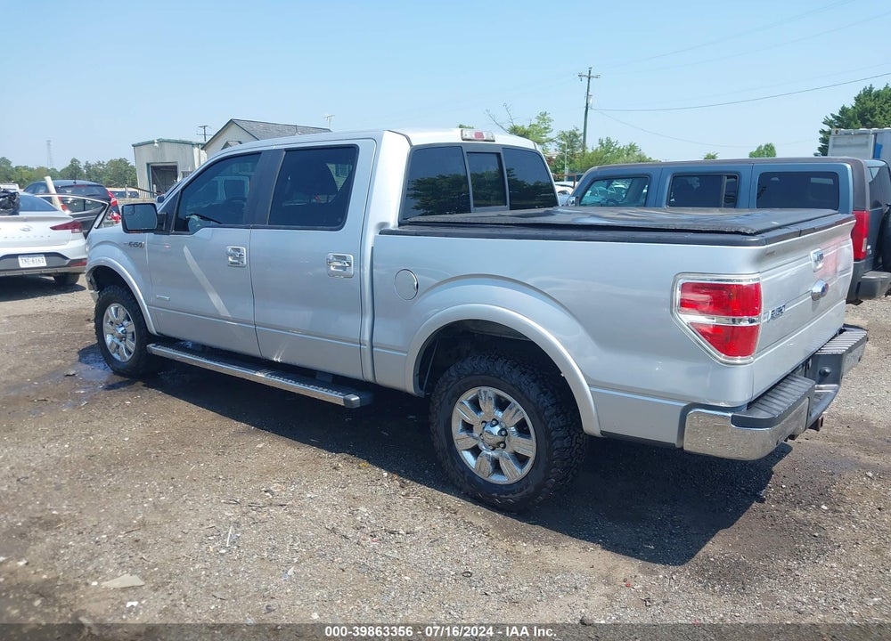 2011 FORD F-150 LARIAT VIN: 1FTFW1ET1BKE16924