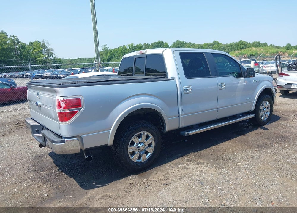 2011 FORD F-150 LARIAT VIN: 1FTFW1ET1BKE16924