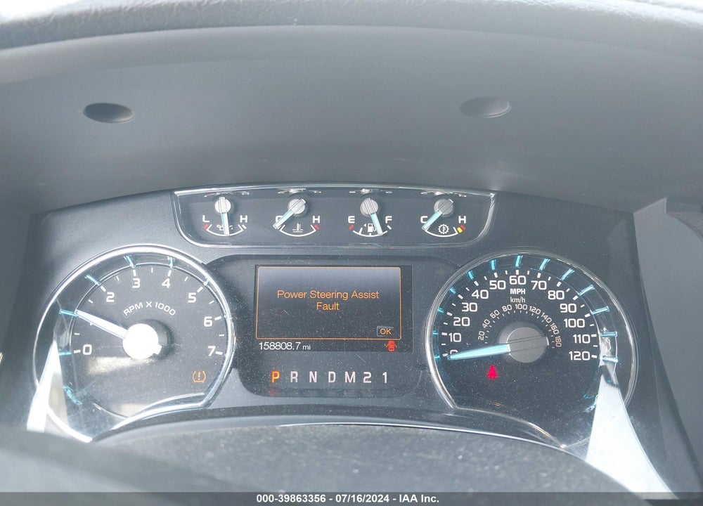 2011 FORD F-150 LARIAT VIN: 1FTFW1ET1BKE16924