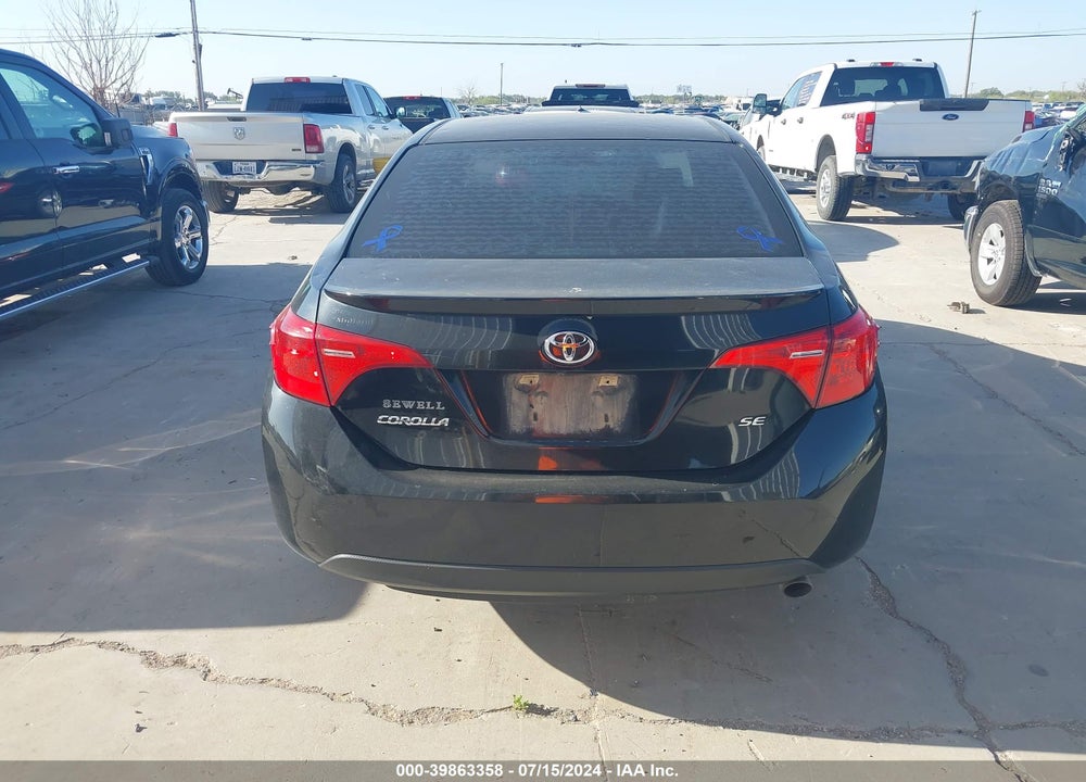 2017 TOYOTA COROLLA SE VIN: 5YFBURHE3HP604029