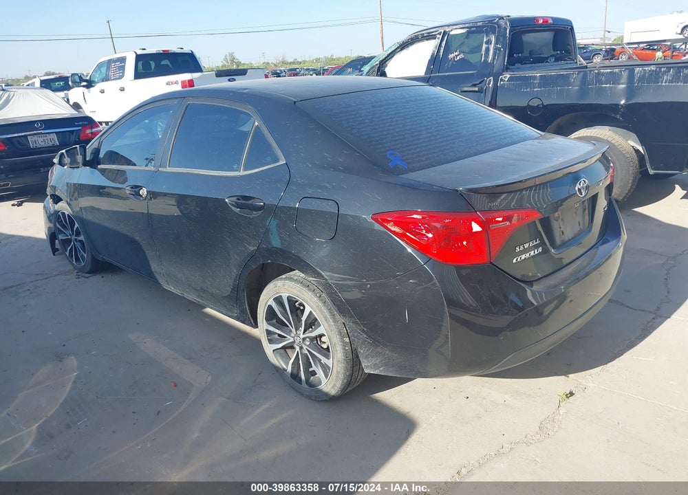 2017 TOYOTA COROLLA SE VIN: 5YFBURHE3HP604029