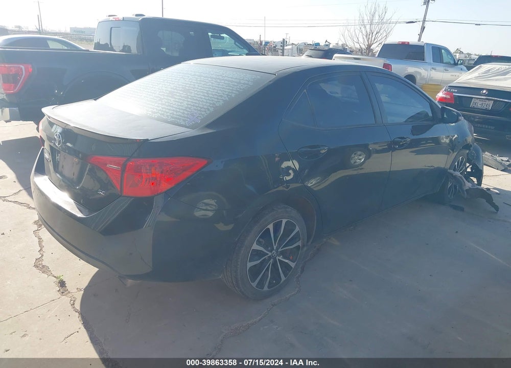2017 TOYOTA COROLLA SE VIN: 5YFBURHE3HP604029