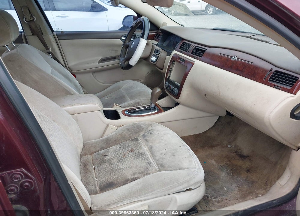 2007 CHEVROLET IMPALA LS VIN: 2G1WB55K479392050