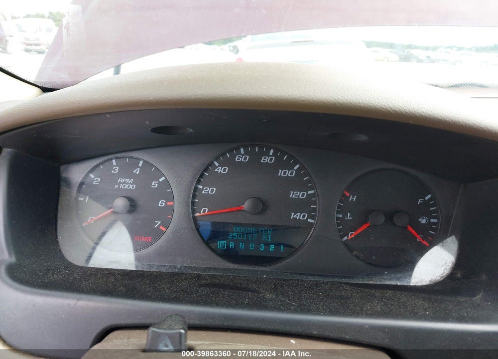 2007 CHEVROLET IMPALA LS VIN: 2G1WB55K479392050