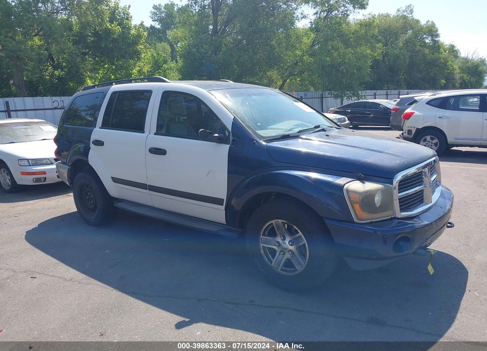 2004 DODGE DURANGO LIMITED VIN: 1D4HB58D74F185896