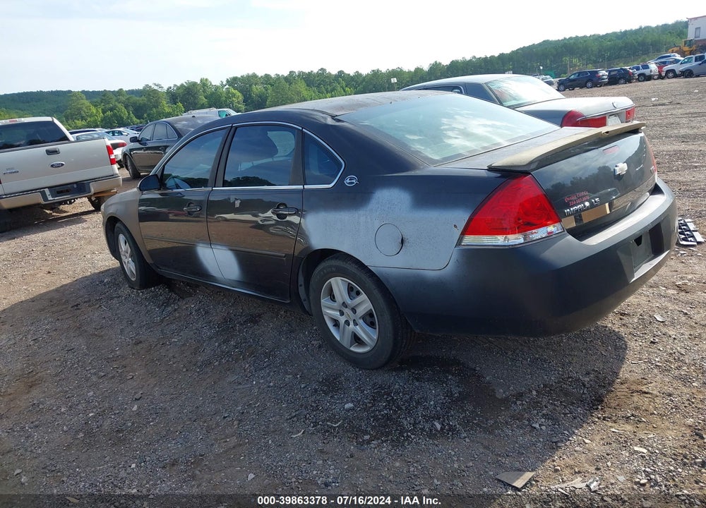 2008 CHEVROLET IMPALA LS VIN: 2G1WB58K389262886