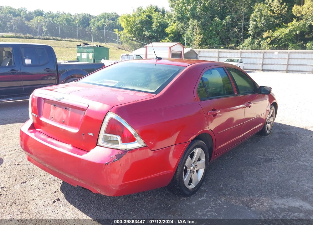2007 FORD FUSION SE VIN: 3FAHP07Z47R201581